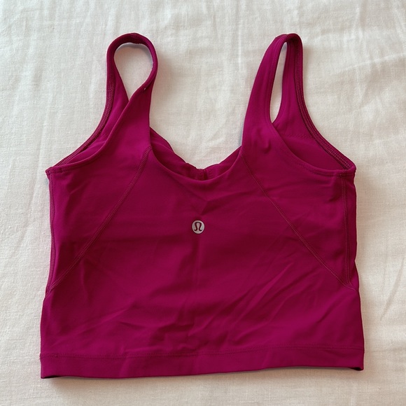 Ripened Raspberry Lululemon Align Top - Picture 2 of 3